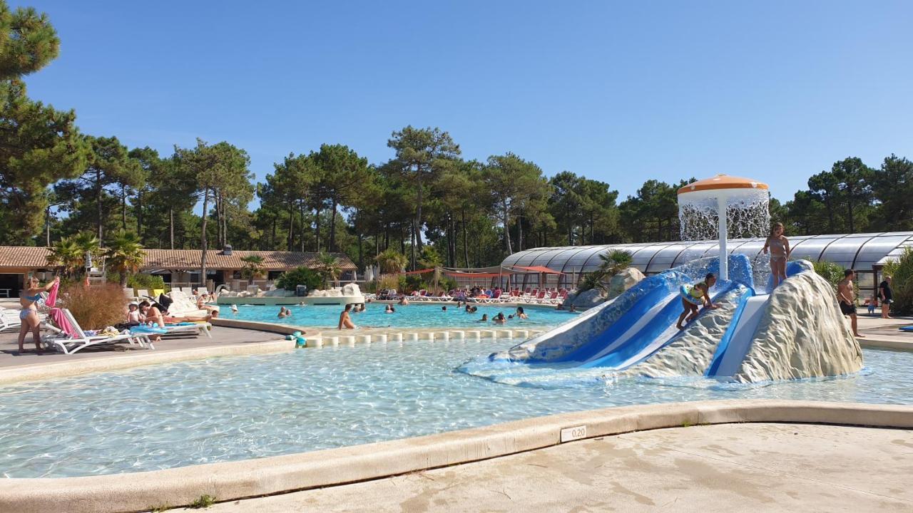 Mobil Home Happiness33 Dans Camping 5 Etoiles Acces Direct Plage Vendays Montalivet Vendays-Montalivet Exterior foto